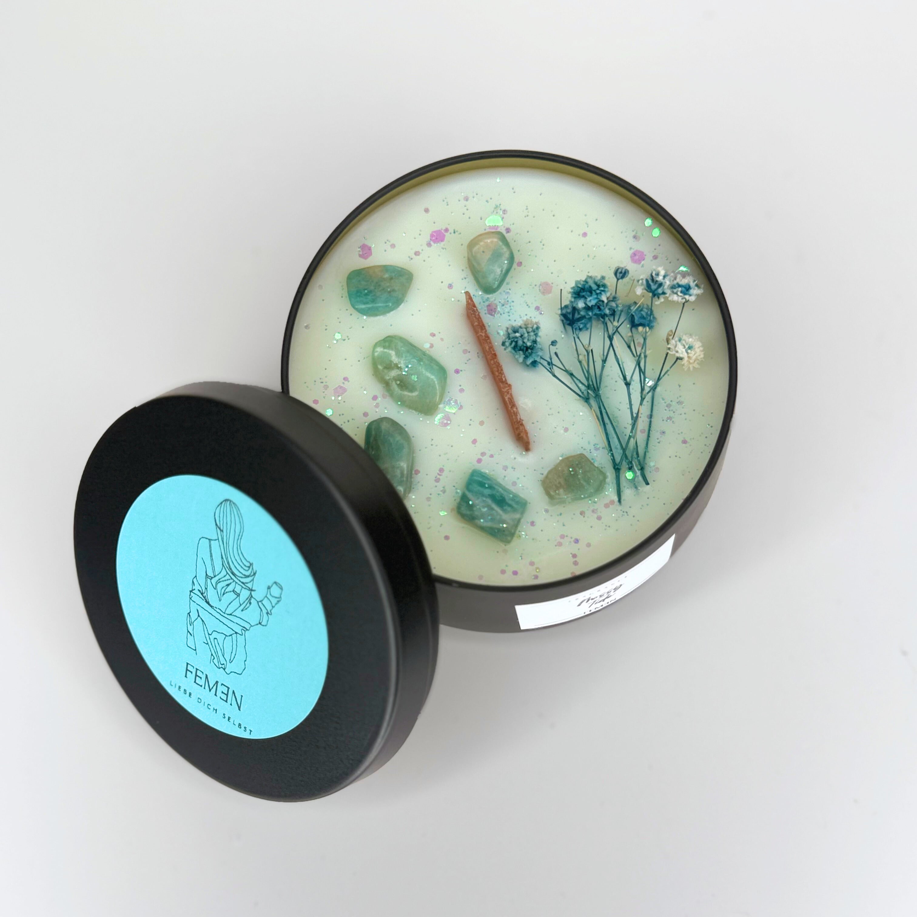 Mossy Tide - Duftkerze mit Holzdocht