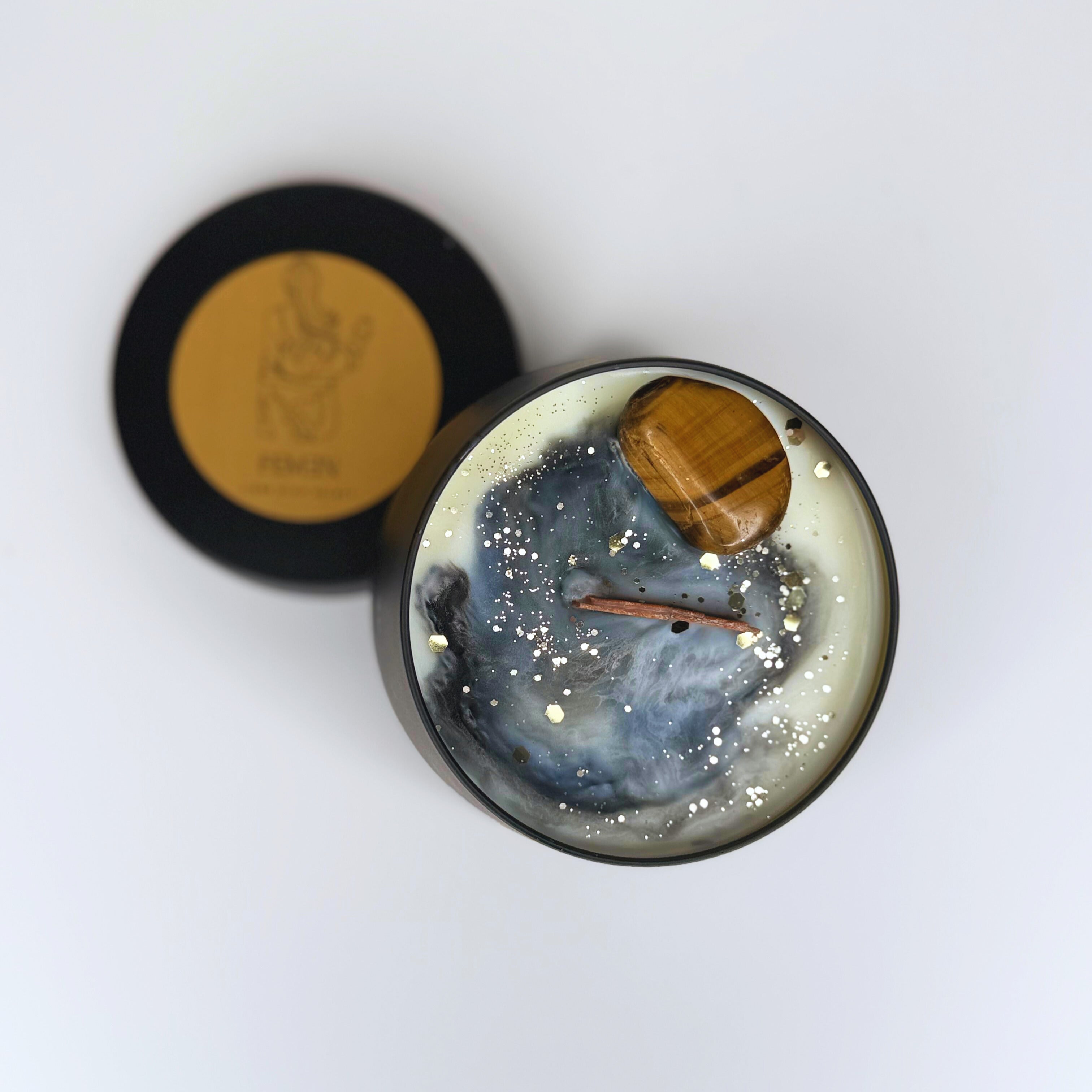 Night in Amsterdam - Duftkerze mit Holzdocht