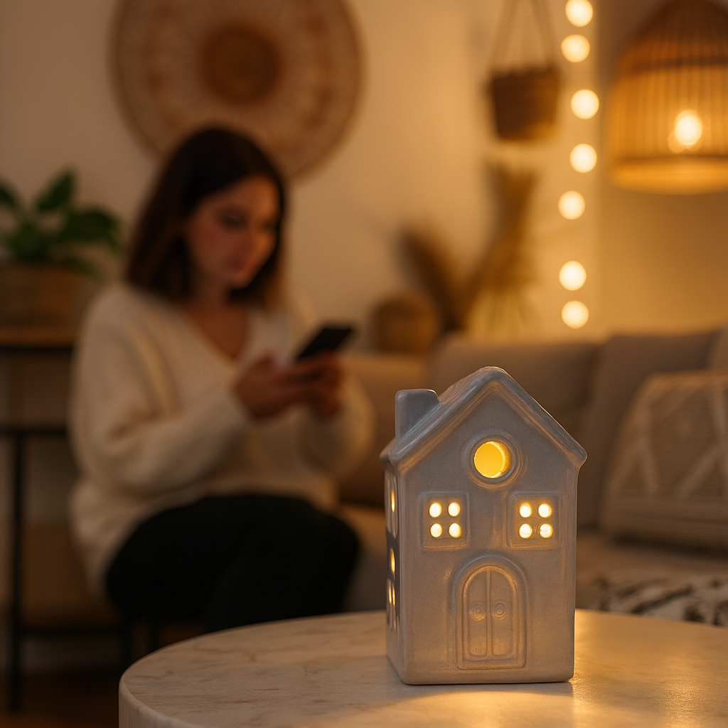 Duftlampe HUSKA - weiss