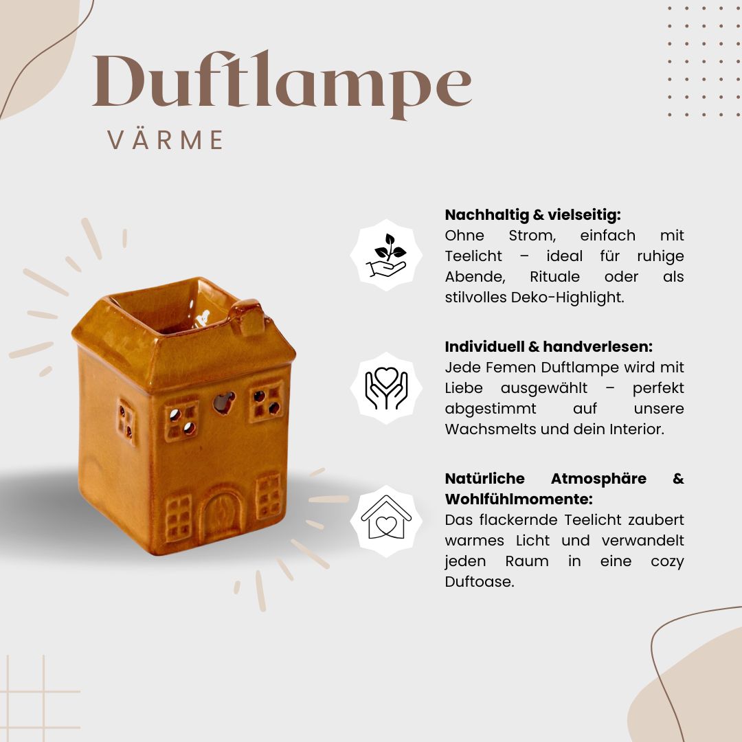 Duftlampe VÄRME - braun