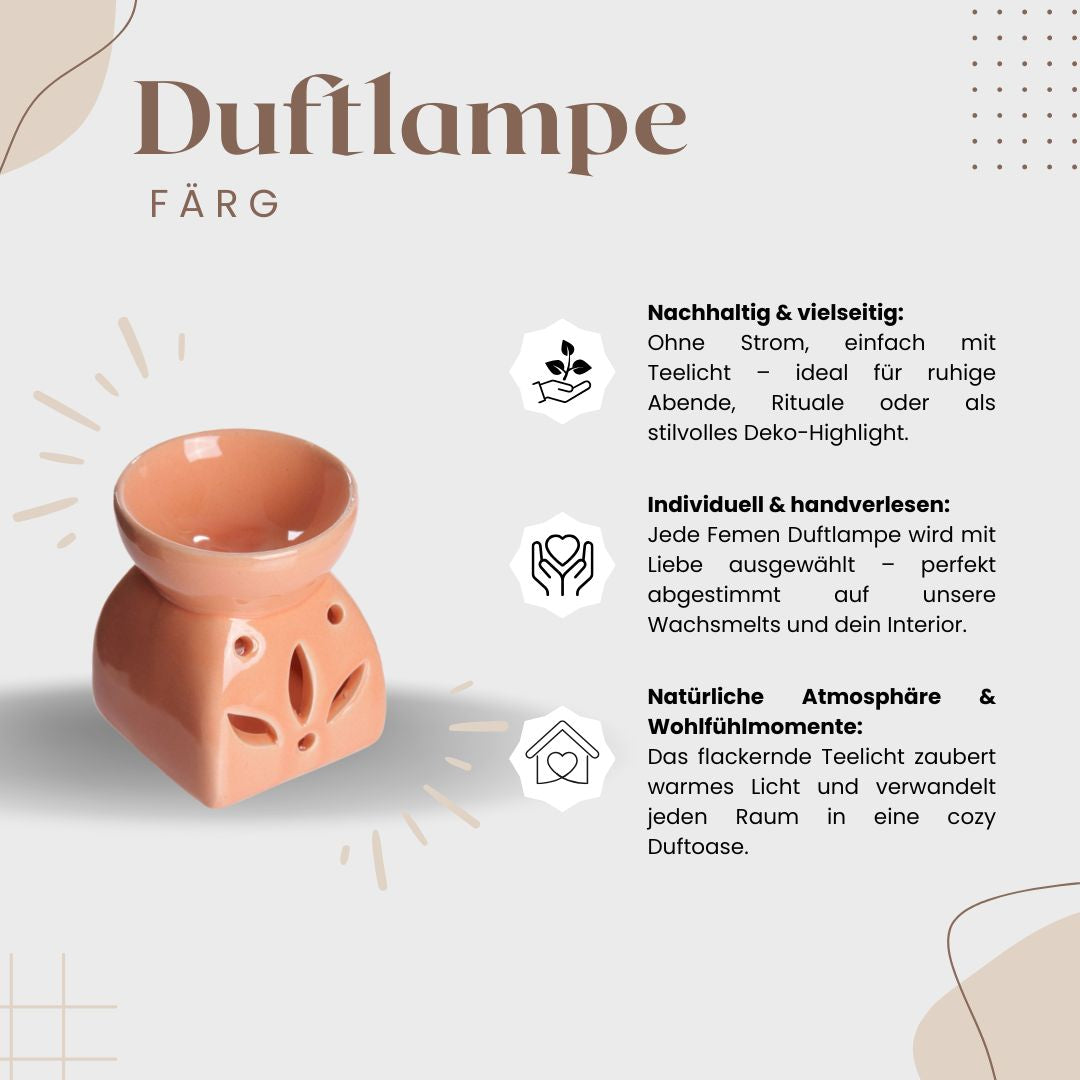 Duftlampe FÄRG - braun