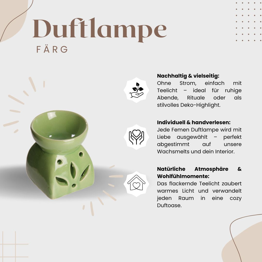 Duftlampe FÄRG - grün