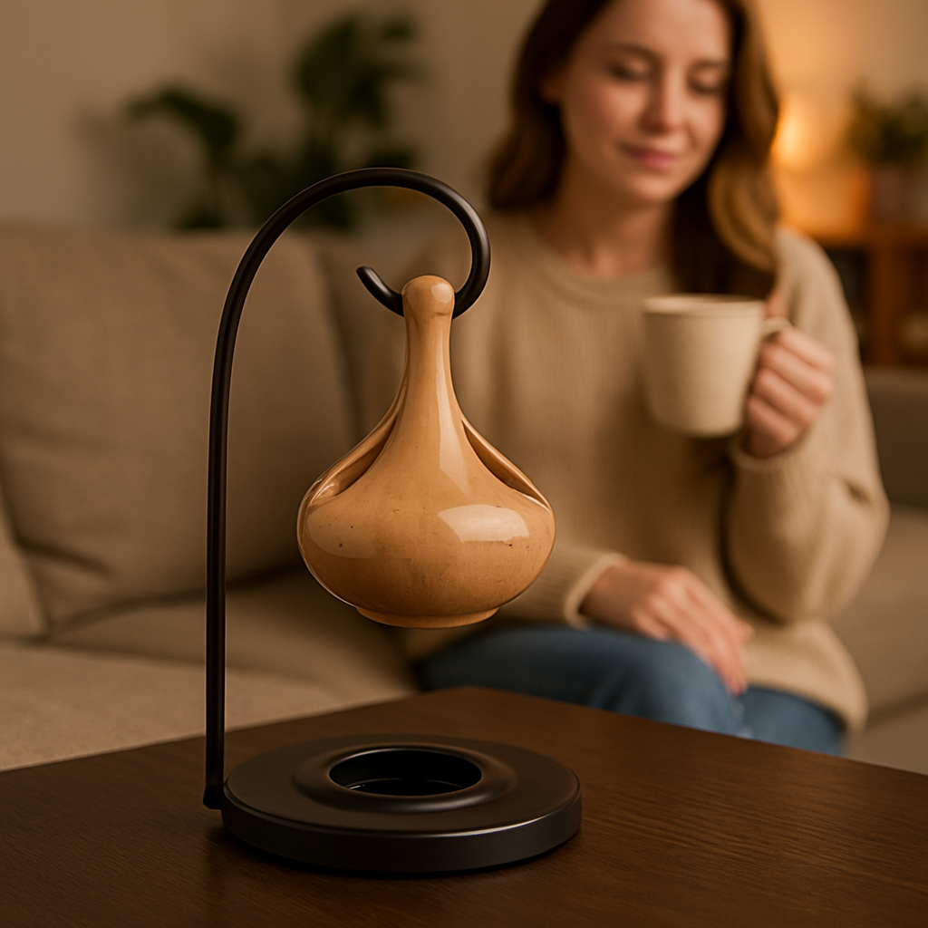 Duftlampe DROPA - beige