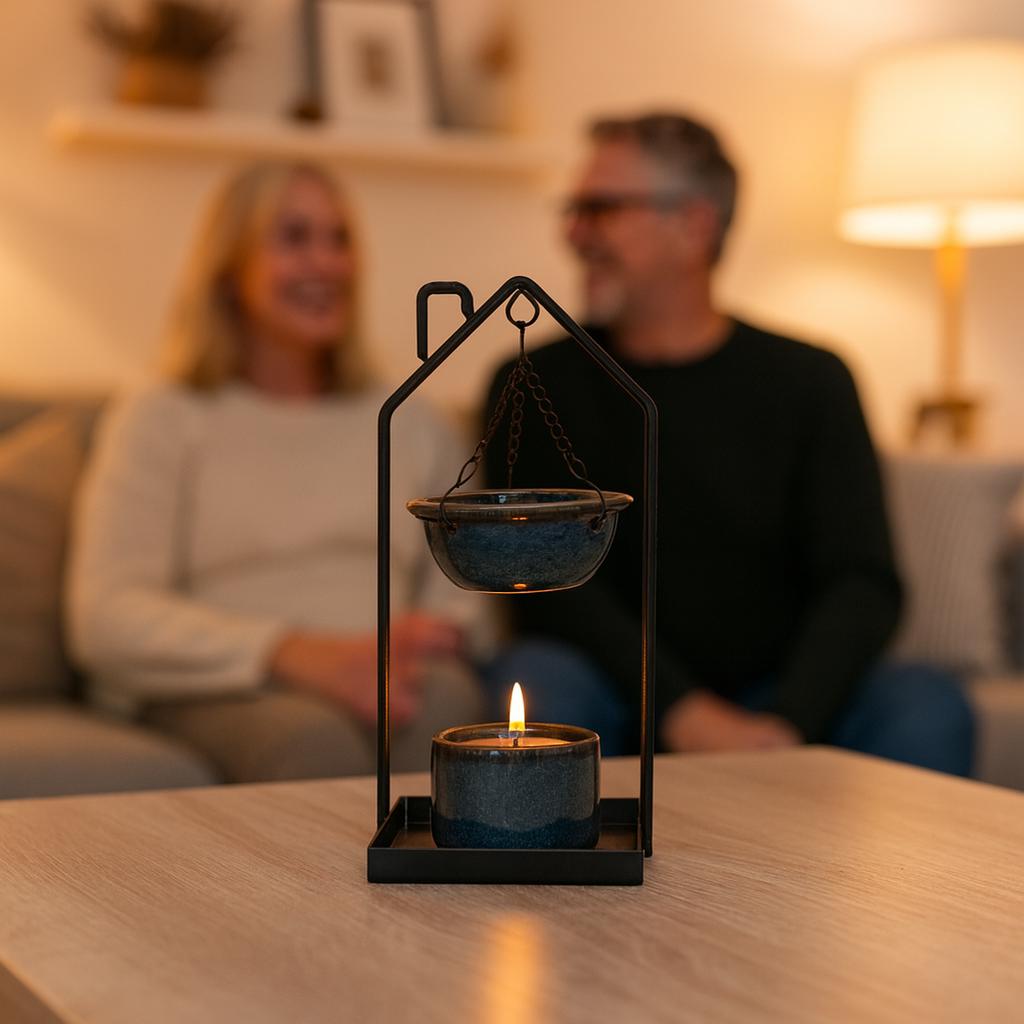 Duftlampe SVÄVA - dunkelblau