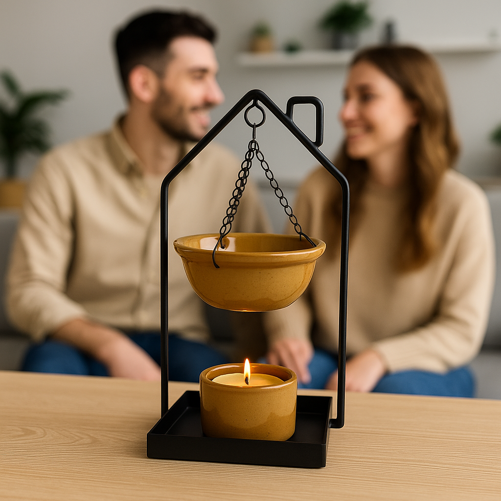 Duftlampe SVÄVA - gelb