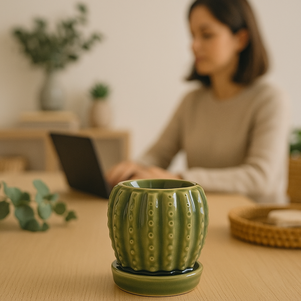 Duftlampe FERA - grün