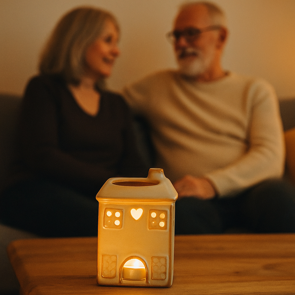 Duftlampe VÄRME - beige