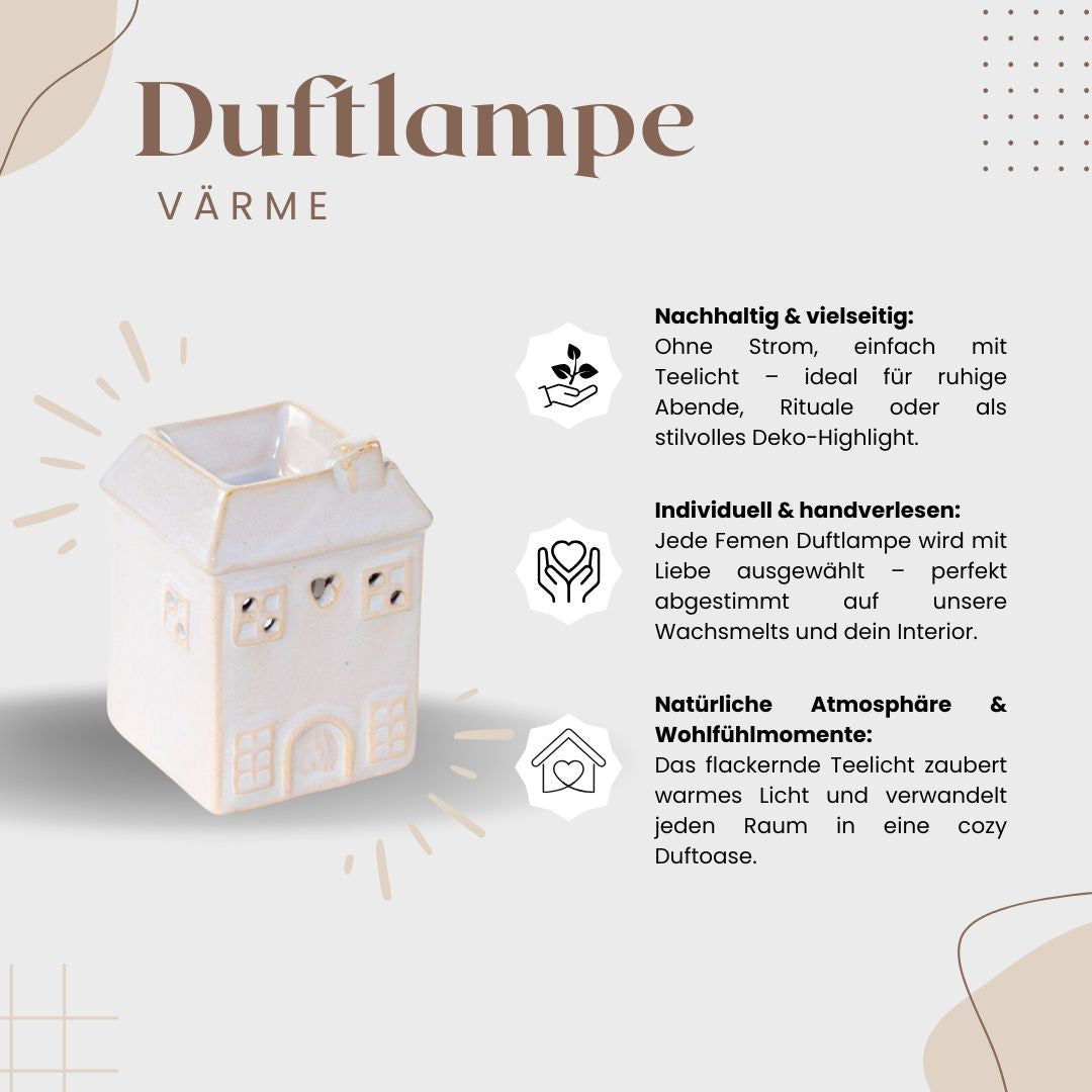 Duftlampe VÄRME - weiss