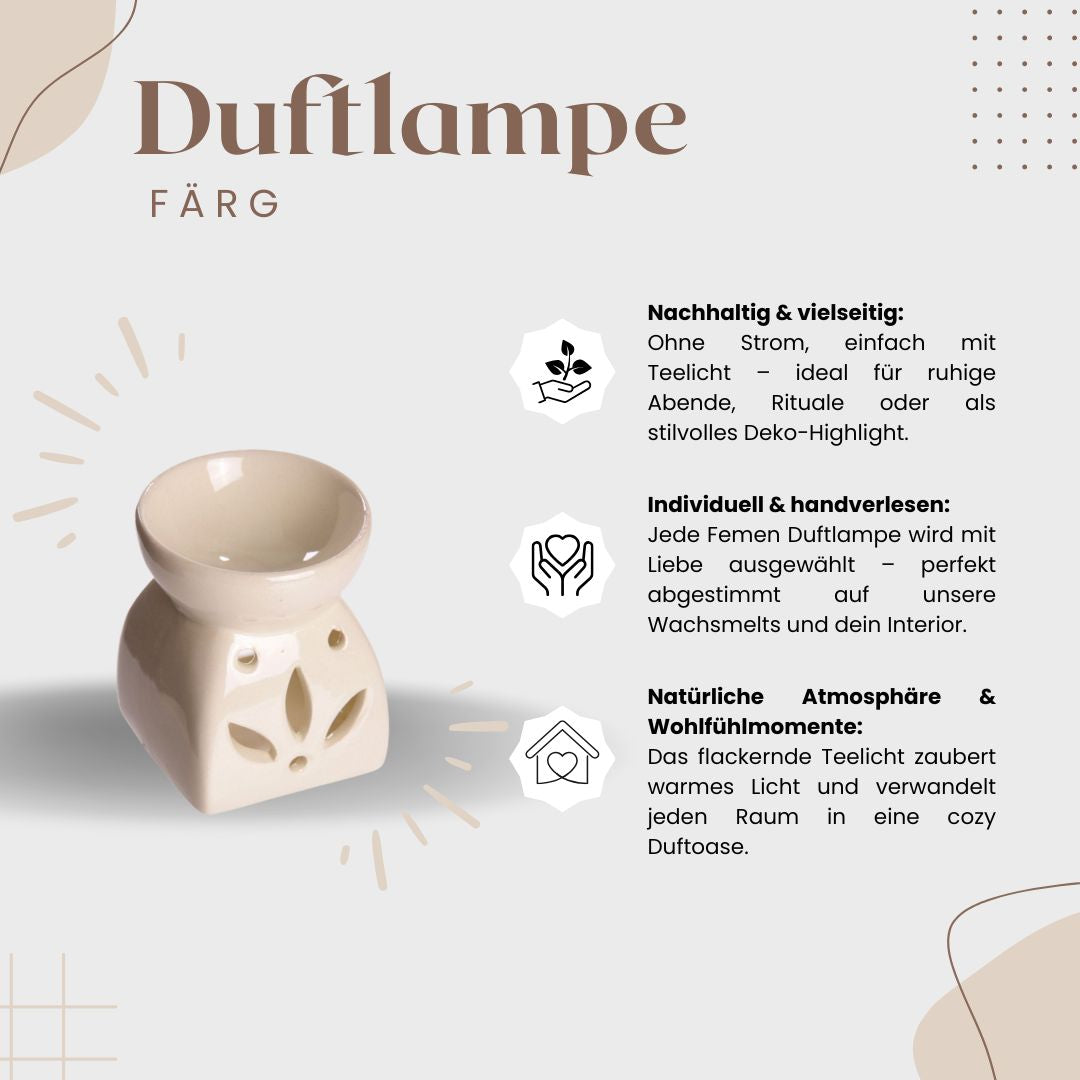 Duftlampe FÄRG - beige