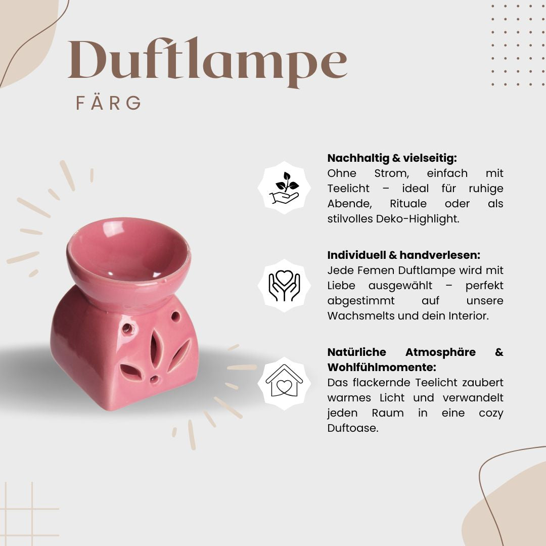 Duftlampe FÄRG - rosa