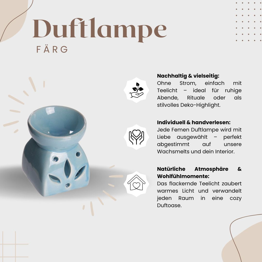 Duftlampe FÄRG - blau
