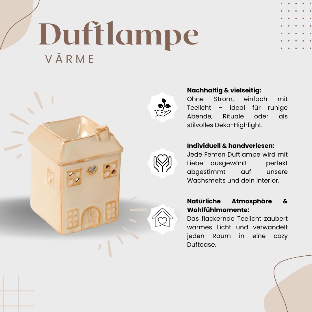 Duftlampe VÄRME - beige