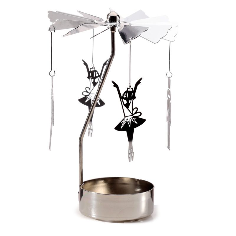 Teelichtspinner - Nussknacker und Ballerina