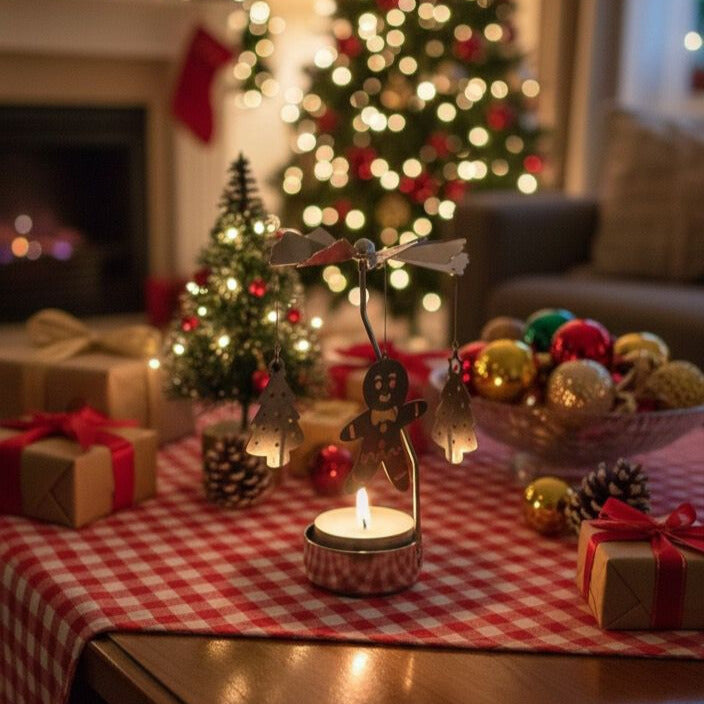Teelichtspinner - Gingerbread Forest - Weihnachten